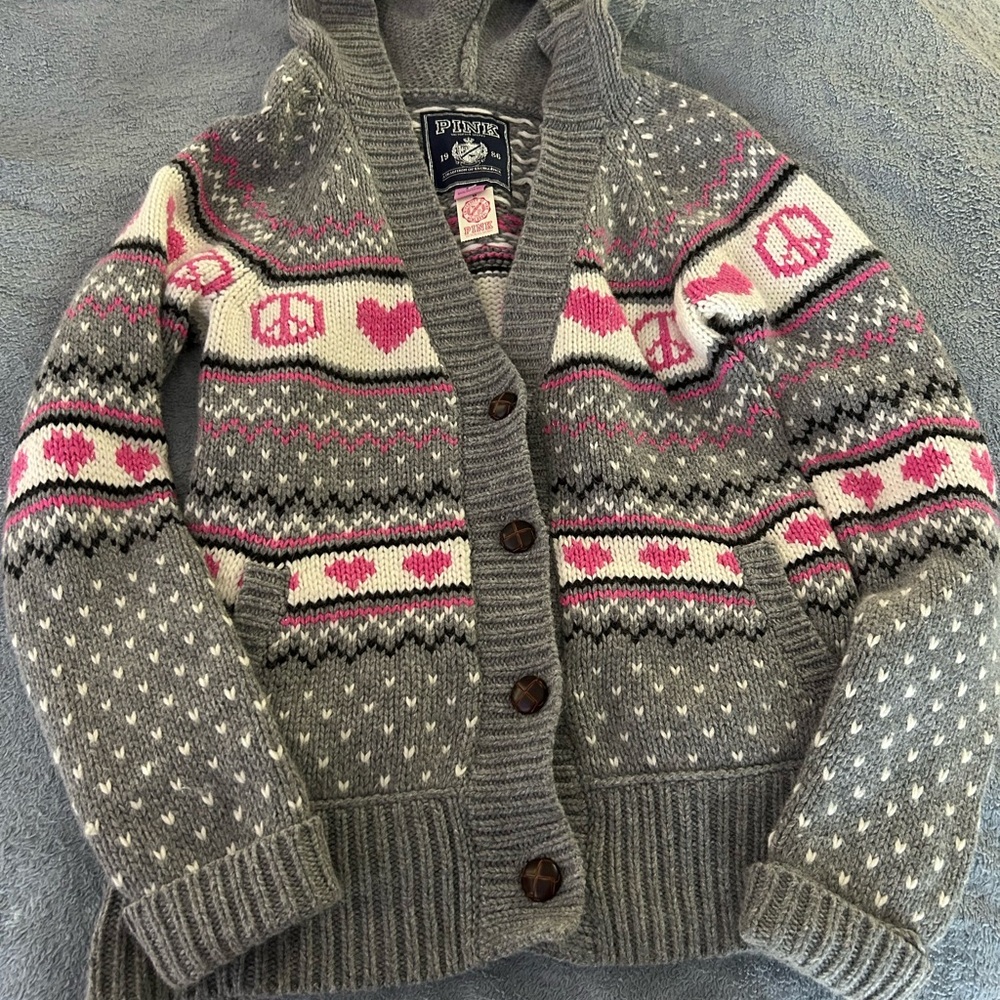 Victorias Secret Fair Isle Cardigan.
